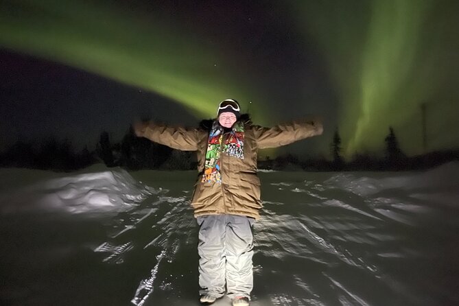 Vip Aurora Adventure from Fairbanks - Tea, cocoa, snacks, and the comfort factor