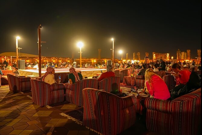 VIP Camp at Red Sand Safari with BBQ Dinner and ATV Ride - Camel rides, falcons, and Bedouin-style camp activities