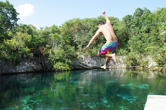 VIP Cenotes Private Tour - Cenote Xunaan Ha, the open-air splash stop
