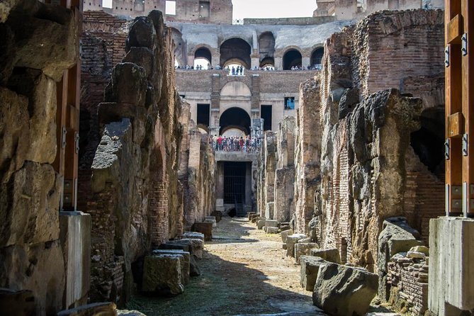 VIP Colosseum Underground and Ancient Rome Small Group Tour - Inside the Colosseum, from Arena to upper levels
