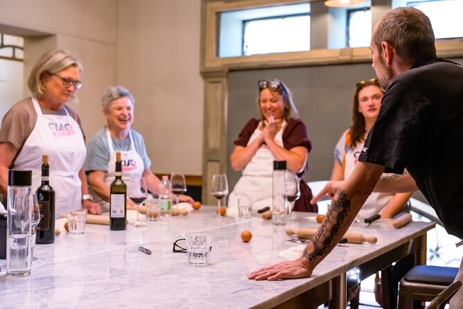 VIP Cooking Class with Carbonara, Pesto Making, Lasagna & Cannoli - A long meal with Tuscan wine