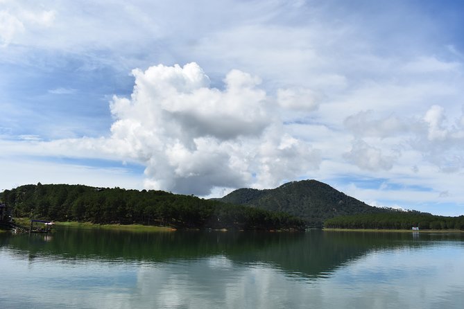 VIP Day Trip- Dalat city + Crazy House +Datanla & Alpine Coaster - Truc Lam Monastery above Tuyen Lam Lake