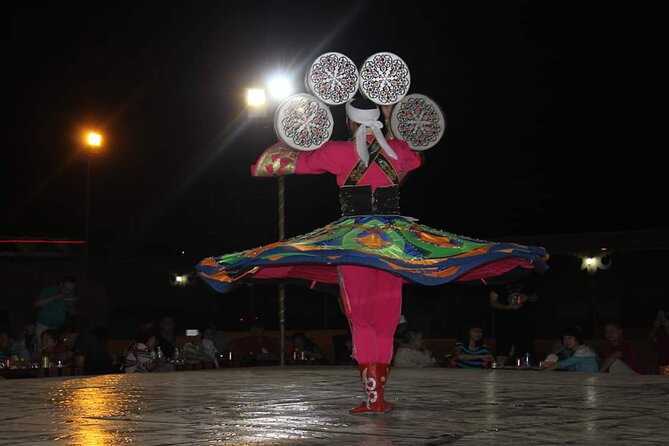 VIP Desert Safari Dubai - Tanoura, belly dance, and fire after dark