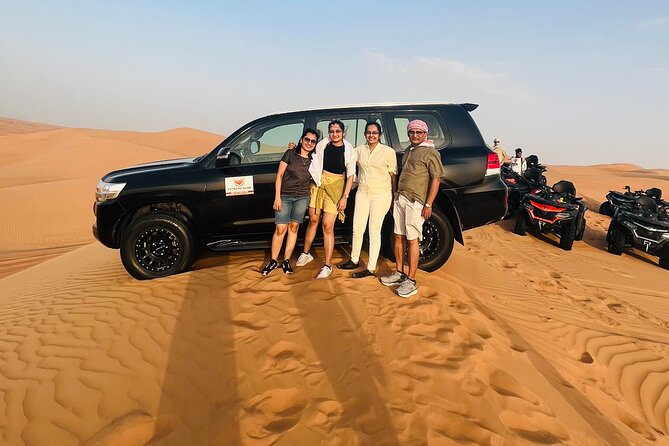 VIP Desert Safari with High Red Dune Bashing & Live BBQ Dinner - Family fit, group size, and comfort