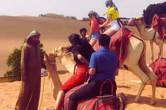 Vip Dubai Desert Safari with Camel Riding,BBQ Dinner - Lahbab’s Red Desert and 30 Minutes of Dune Bashing