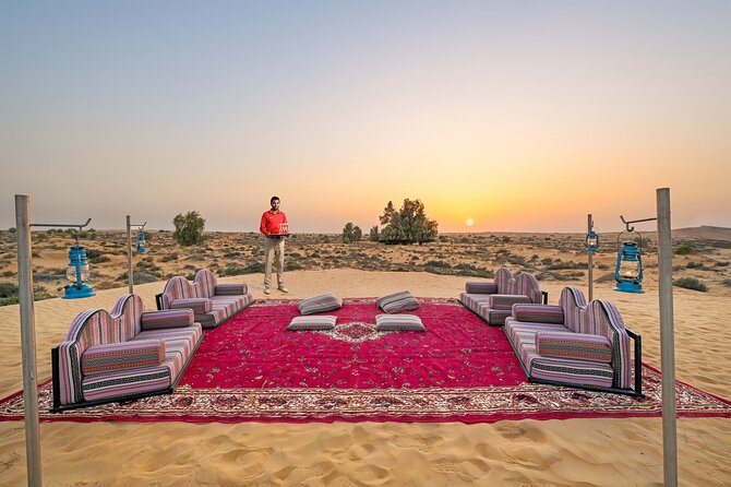 VIP Dubai Sunset Desert Safari: Camel Ride, BBQ, Unlimited Spirit - Dune driving with room for both thrills and views