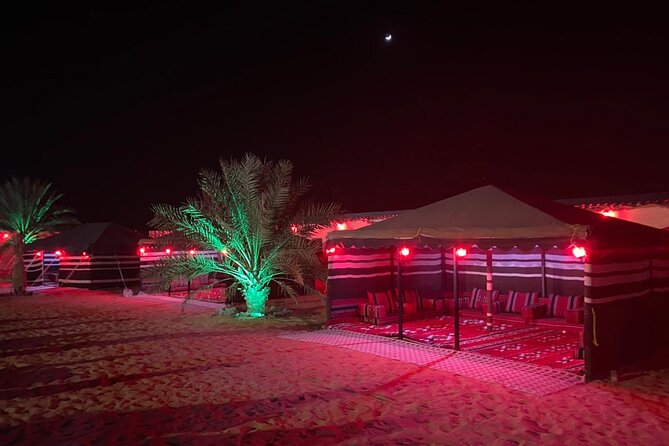 VIP Evening Desert Safari with Camel Ride & BBQ Dinner–Shared Car - The 45-minute red-dune drive