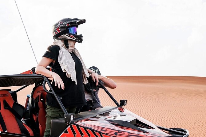 Vip Evening Desert Safari with quad bike,Camel Riding & Dinner - Al Awir camp brings food, drinks, and a long evening