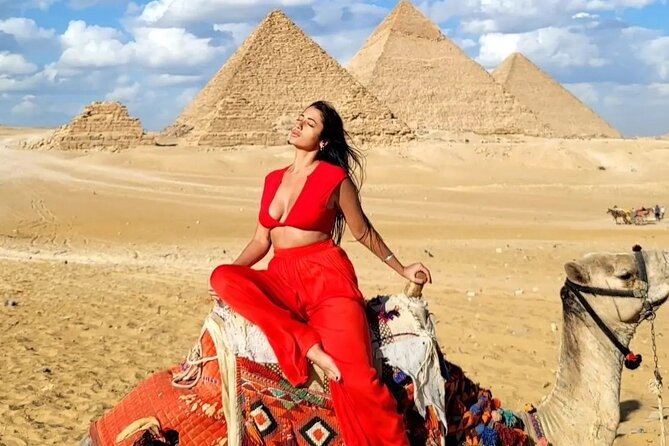 VIP Giza Pyramids,Sphinx,ATV bike,CamelRide,Shopping&DinnerCruise - A close look at the Great Sphinx