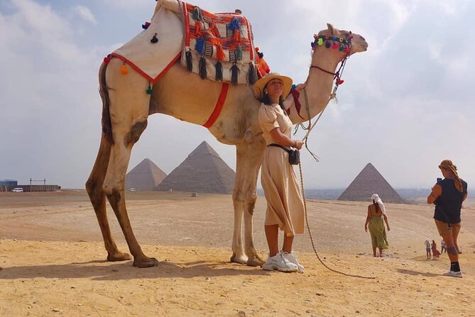 VIP Giza Pyramids,Sphinx ,Camel Ride& inside Great Pyramid Khufu - Starting at the Giza Pyramid complex