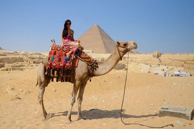 VIP Giza Pyramids,Sphinx, Camel ride, lunch & inside 3rd pyramid - Camel ride, lunch, and shopping questions