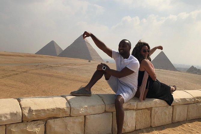 VIP Half Day Tour Giza Pyramids ,Great Sphinx and Cairo Food Tour - The Promised Nighttime Light and Sound Show