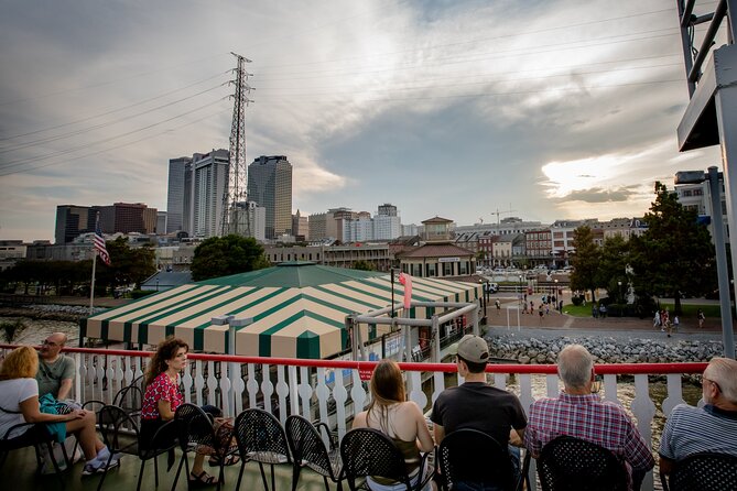 VIP Jazz Dinner Cruise with Private Tour and Open Bar Option - Inside the engine room and beside the paddlewheel