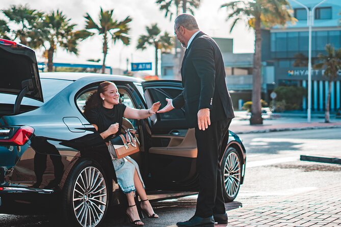 VIP Luxury Sedan Airport Transfer - A smoother landing at Queen Beatrix Airport