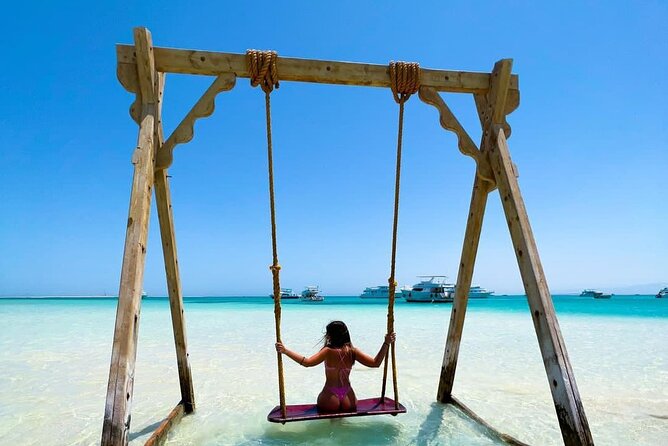 ViP Orange Bay Giftun Island Tour By Boat With Lunch in Hurghada - The morning pickup and ride to the marina