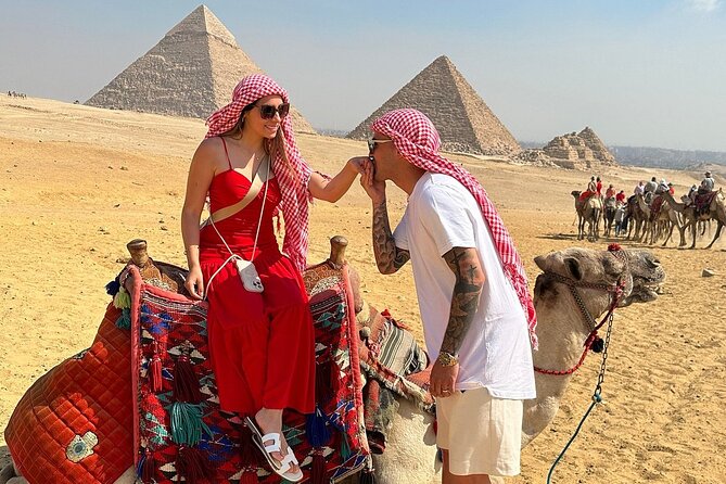 VIP Private Day Tour Giza Pyramids, Memphis and Sakkara Pyramids - Giza: starting with Egypt’s three great pyramids