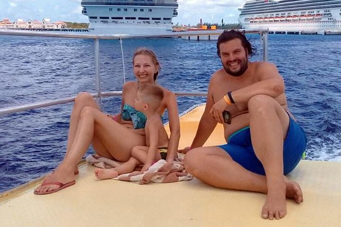 VIP Private Glass Bottom Boat and Snorkeling, 3 Reefs in Cozumel - What is included after you climb aboard