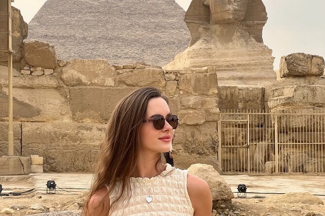 ViP Private Tour Giza Pyramids,Sphinx,camel ride , inside Pyramid - Meeting the Sphinx and finding the best photo point