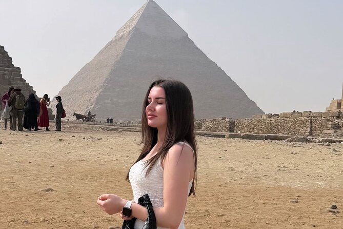 ViP Private Tour Giza Pyramids,Sphinx,camel ride , inside Pyramid - The camel ride: worthwhile, but budget for it