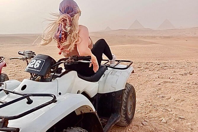 VIP Private Tour Giza Pyramids ,Sphinx , Quad Ride, Camel Ride - Meeting the Sphinx face to face