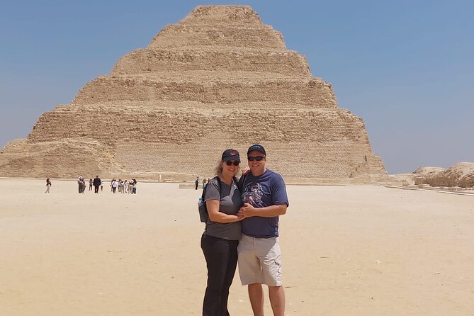VIP Pyramid Teti , Sakkara Pyramids King Zoser & Memphis old City - The Six Levels of Djoser’s Step Pyramid