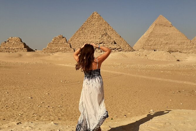 VIP Pyramids,Camel,Quad Bike(ATV) lunch,Tickets & dinner Cruise - Meeting the pyramids at Giza