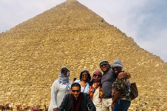 VIP Pyramids of Giza,Sphinx,sakkara,Memphis tour + camel ride - Giza Pyramids: two hours with Egypt’s great icons