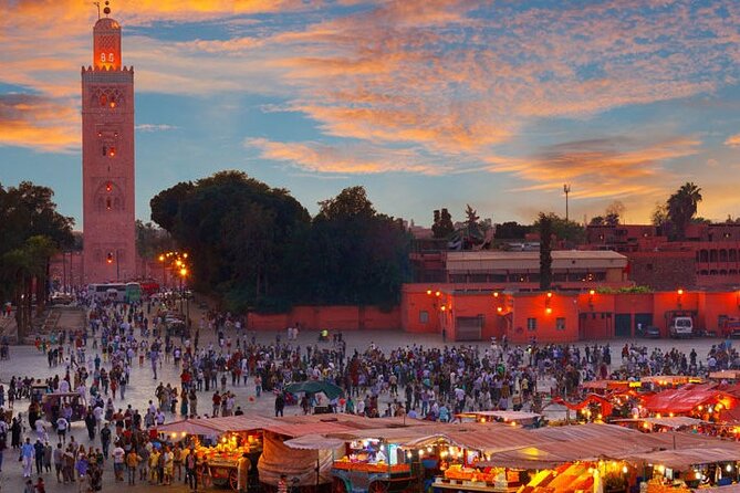 VIP tour Casablanca to Marrakech: Luxury Day of History & Culture - Bahia Palace: tilework, courtyards, and royal ambition