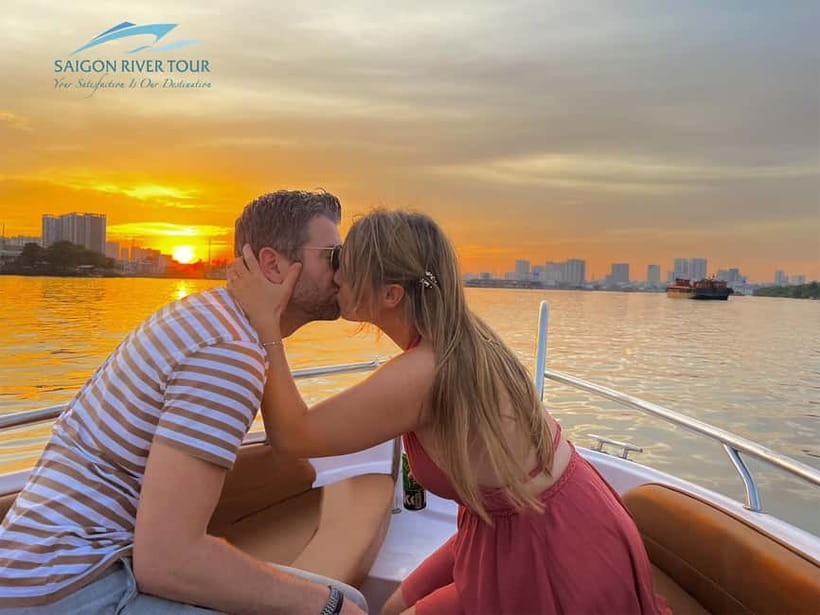 VIP Tour Enjoy Romantic Sunset by Speed Boat Free Cocktail - Leaving Saigon Waterbus Station at 5 pm