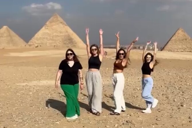 Vip Tour Giza pyramids, sphinx with Camel Ride and Vip lunch - A practical way to reach the Giza Pyramids