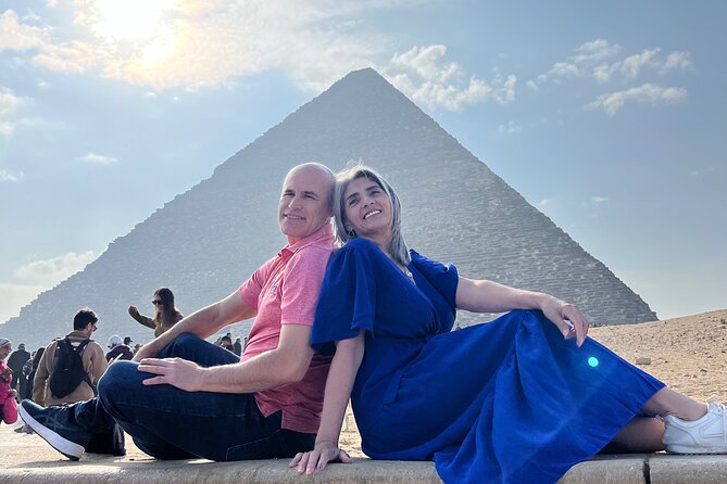 Vip Tour Giza pyramids, sphinx with Camel Ride and Vip lunch - The panorama point and nine-pyramid camel ride
