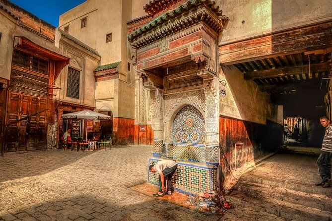 VIP TOUR OF FES- Medina by local guide & Rempart by car-FULL Day - Al Quaraouiyine and Bou Inania Madrasa