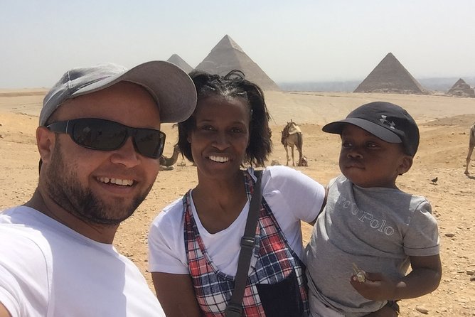 VIP tour to Giza pyramids, Sphinx, Camel ride, lunch, GEM museum - A big Giza day, from pyramid stones to museum halls