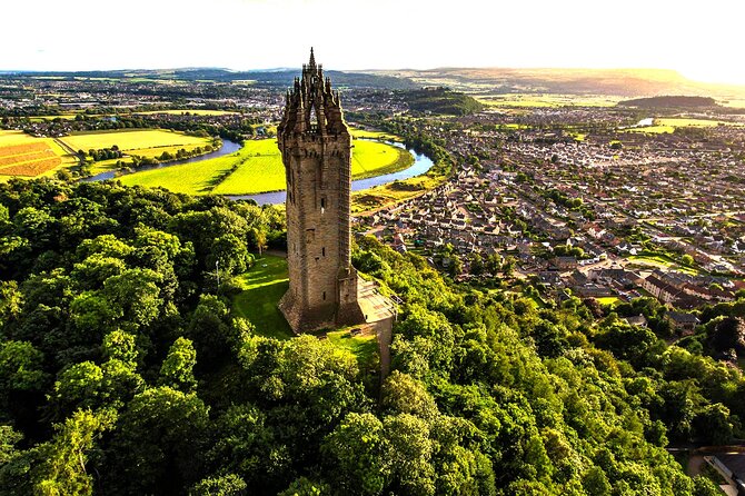 Wallace monument, Stirling Castle, Linlithgow Palace Private Tour - The Forth bridges: a quick but worthwhile opening view