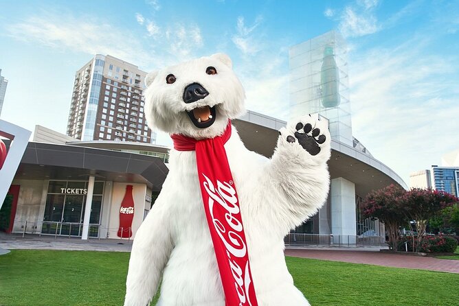 World of Coca-Cola Ticket & Guided Tour with VIP Polar Bear Photo - Milestones of Refreshment and the interactive displays