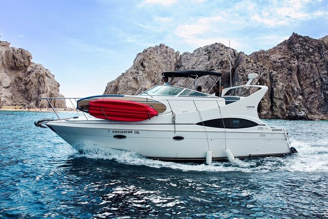Yacht Carver - Luxury Private Yacht Tour - El Arco and Cabo’s sea lions